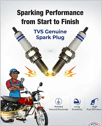 Bujía original TVS