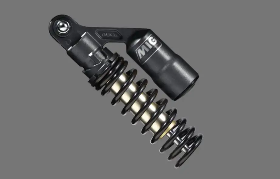 Adjustable MIG Suspension of TVS RTR 160 2V Motorcycle